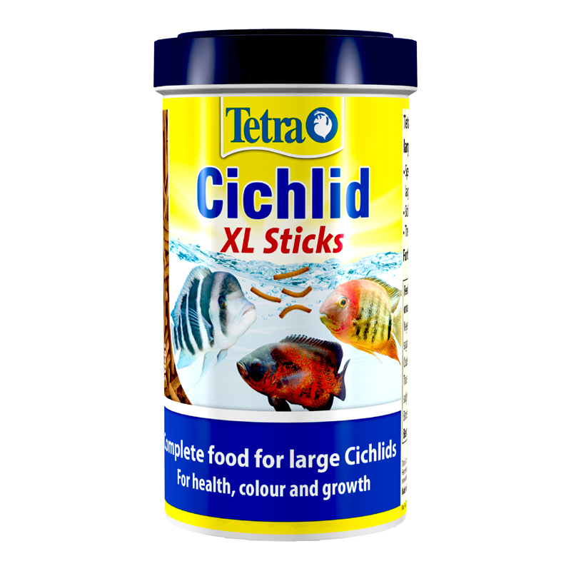 Корм для рыб TETRA Cichlid XL Sticks для всех видов цихлид, палочки 1000мл