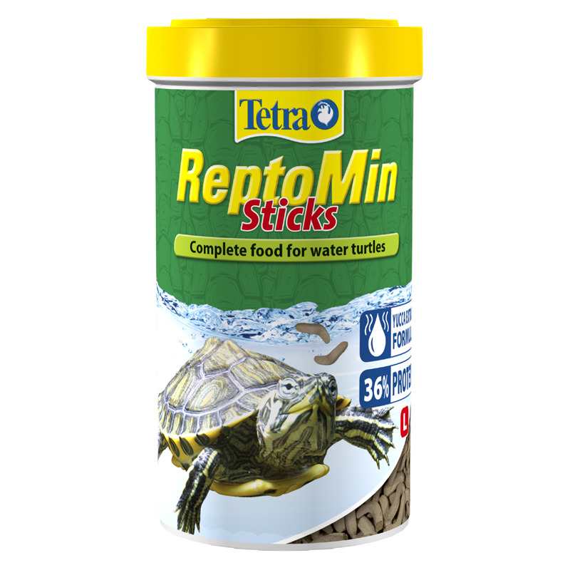 Корм для черепах TETRA ReptoMin Sticks L корм в палочках для водных черепах 500мл