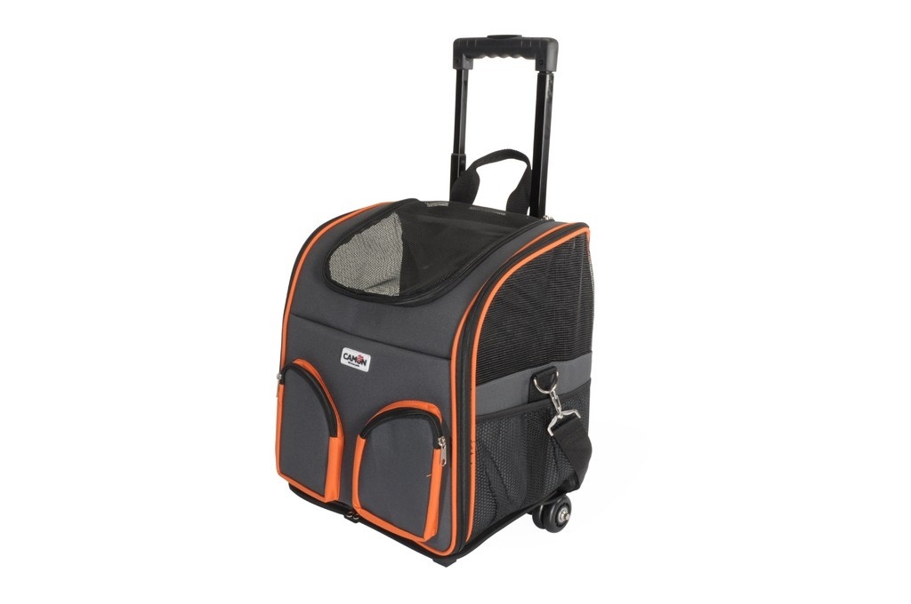 Camon Camon сумка-переноска для животных на колесах с двумя передними карманами (36*30*38)