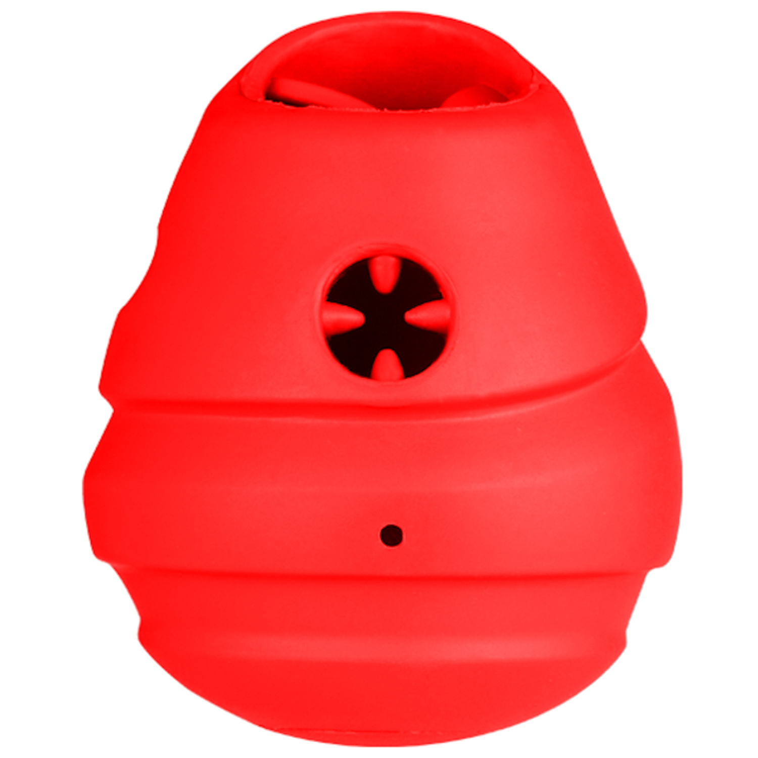 Mr.Kranch Mr.Kranch игрушка для собак с ароматом бекона, красная (8х9,5 см)