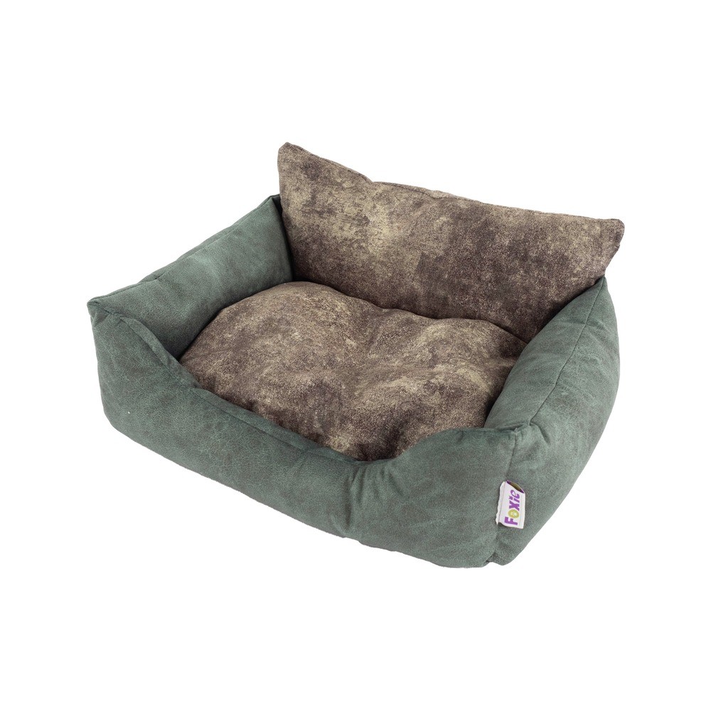 Лежак для животных Foxie Prestige Couch 60x50см зеленый