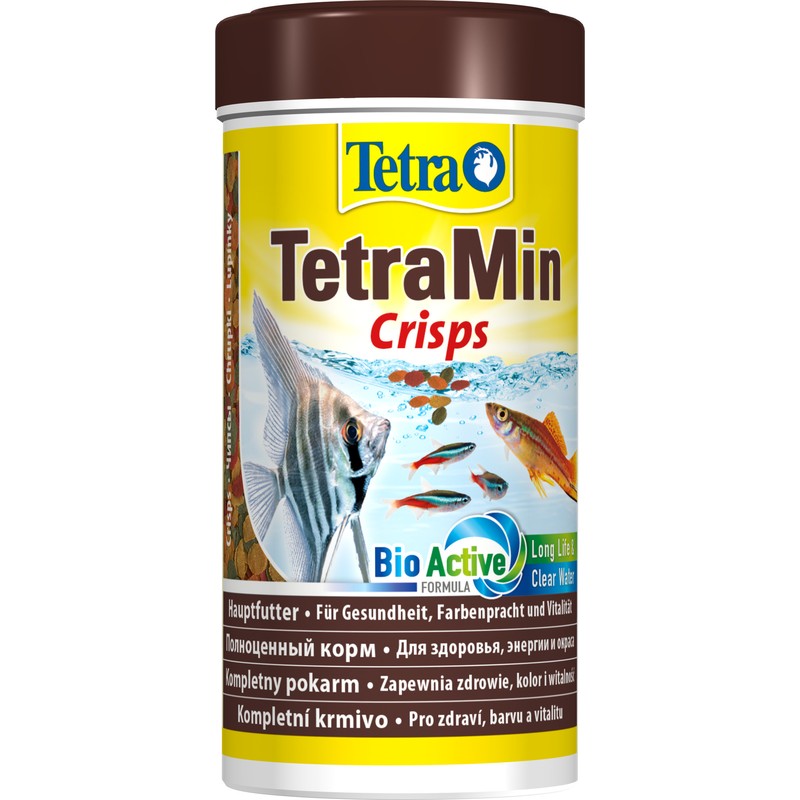 Корм для рыб TETRA Min PRO crisp корм-чипсы для всех видов рыб 250мл