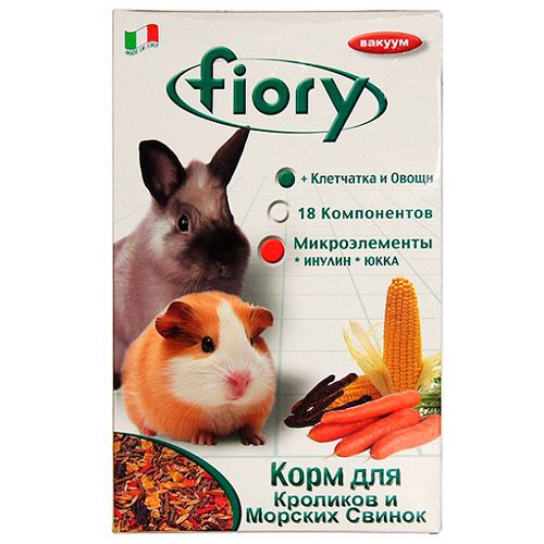 Корм для грызунов Fiory смесь для морских свинок и кроликов сух. 850г