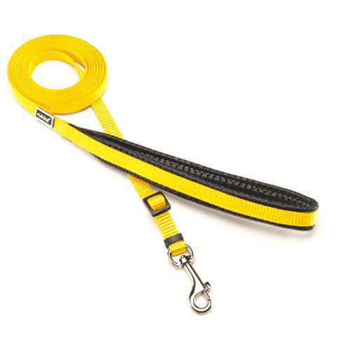 Поводок для собак RUKKA (ширина 20мм /длина 200см) Желтый