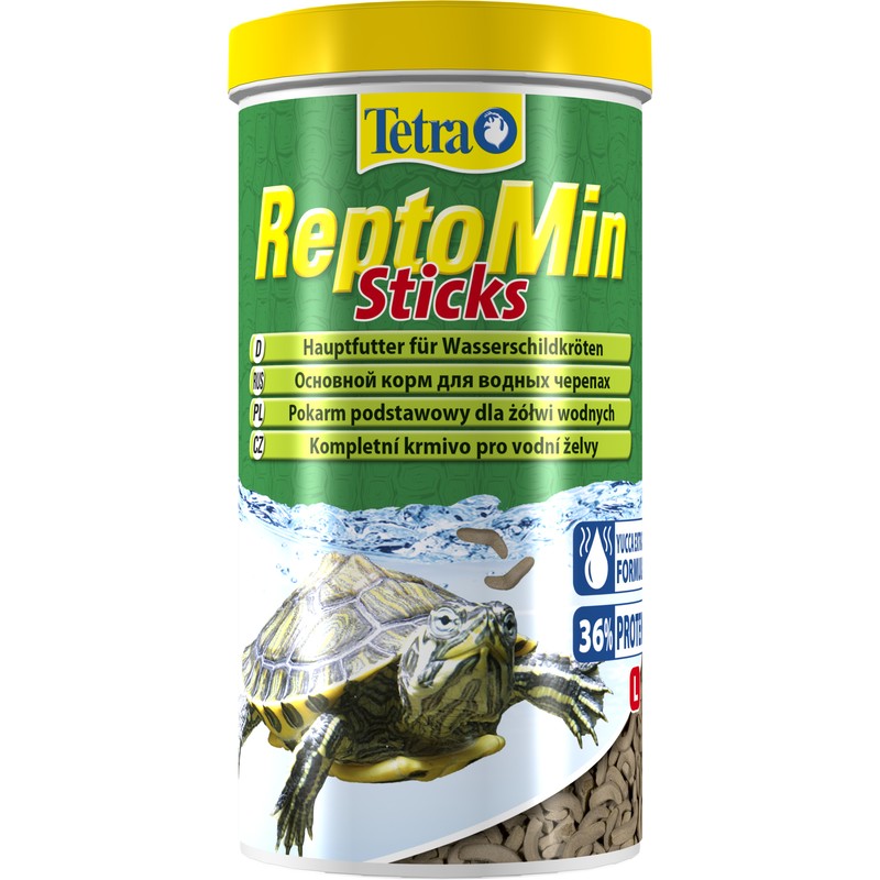 Корм для черепах TETRA ReptoMin Sticks L в виде палочек для водных черепах 1000мл