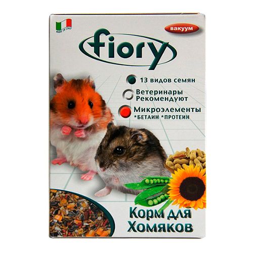 Корм для грызунов Fiory смесь для хомяков сух. 400г