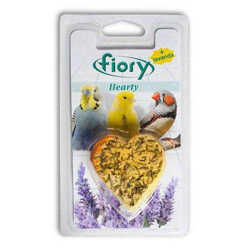 Био-камень для птиц Fiory в форме сердце 100г