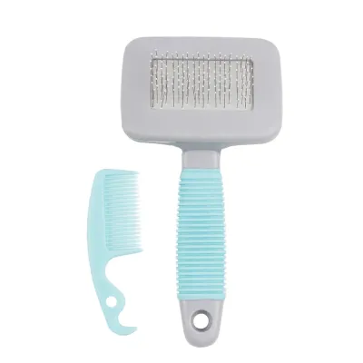 RURRI Пуходерка и гребень для грызунов, 14х7,2 см