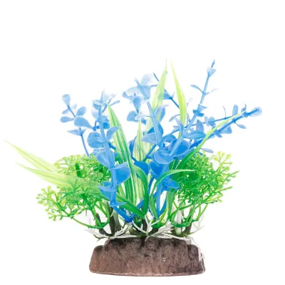 Aquafantasy Декор для аквариумов Композиция искусственных растений, 6x3 см
