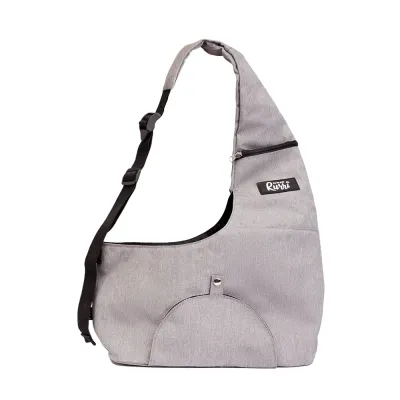 RURRI Слинг-переноска для кошек и собак мелких пород, 32x24x18 см, серый