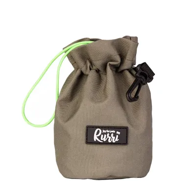 RURRI Сумка для лакомств, 12х19 см, зеленая