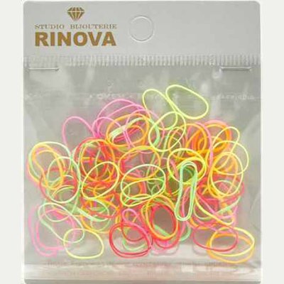 RINOVA Набор мелких резинок для причесок силикон 100 шт