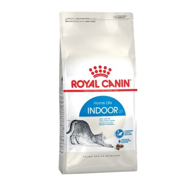 Royal Canin Indoor 27 Home Life Сухой корм для домашних кошек в возрасте от 1 до 7 лет, 2 кг