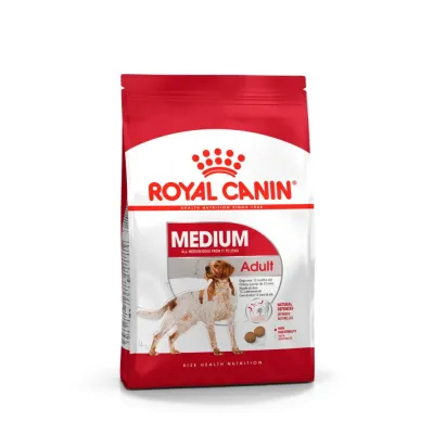 Royal Canin Medium Adult Сухой корм для собак средних размеров в возрасте от 12 месяцев до 7 лет, 3 кг