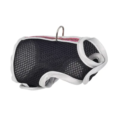 Каскад Шлейка для собак из капроновой сетки, S, обхват шеи 20 см, обхват груди 26 см, цвет в ассортименте