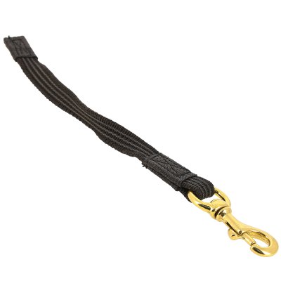 Каскад Поводок-дергалка нейлон с латексной нитью двухсторонний с латунным карабином