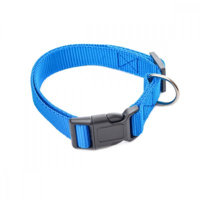 Ошейник для собак ХОРОШКА Спорт 25х350-550мм усиленный, синий