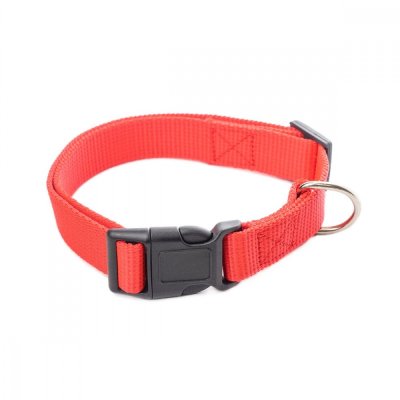 Ошейник для собак ХОРОШКА Спорт 25х400-650мм усиленный, красный