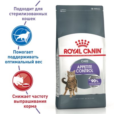 Корм для кошек ROYAL CANIN Appetite Control Care для контроля выпрашивания корма сух. 400г