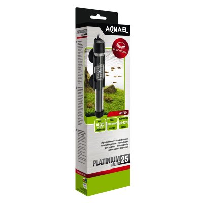 Нагреватель AQUAEL PLATINIUM HEATER 25W для аквариума 10 - 25 л (стеклянный, регулируемый)