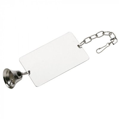 Игрушка для птиц FERPLAST Зеркало+колокольчик