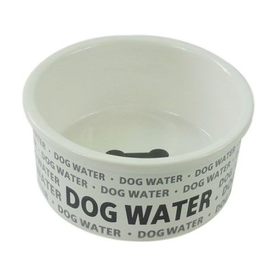 Миска для животных Foxie Dog water белая керамическая 14,5х5,7 см 650мл