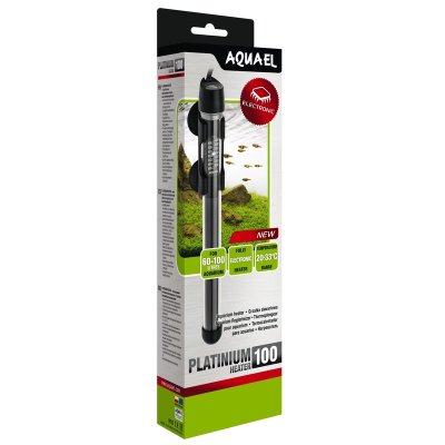 Нагреватель AQUAEL PLATINIUM HEATER 100W для аквариума 60 - 100 л (стеклянный, регулируемый)