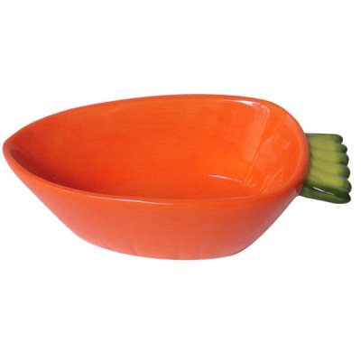 Миска для грызунов MAJOR Carrot керамическая 13х6х4см 150мл
