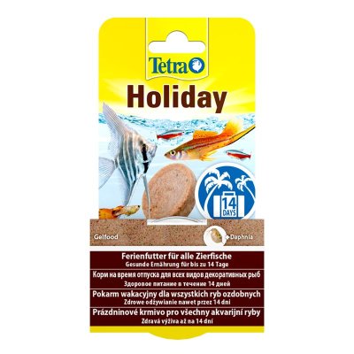 Корм для рыб TETRA Min Holiday отпуск 14 дней, твердый гель 30г