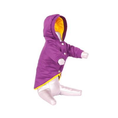 Куртка для собак YORIKI Сирень унисекс р. L 28см