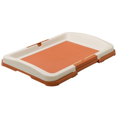 Туалет для собак ZOO ONE Японский стиль 47х34х6см малый (коричневый)