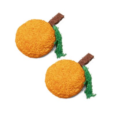 Набор игрушек для мелких животных TRIOL Natural из люфы Абрикосы 60мм