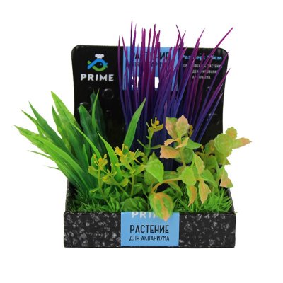 Набор пластиковых растений PRIME 2 15см