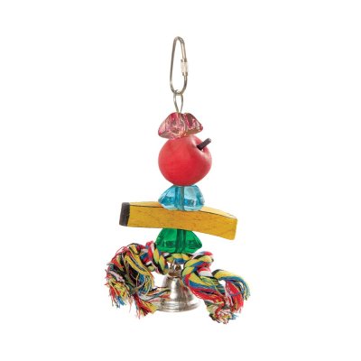 Игрушка для птиц TRIOL Ветка с фруктами 16/19х7,5см