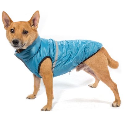 Жилет для собак GAMMA двухсторонний "Аквамарин" XS 22х33см