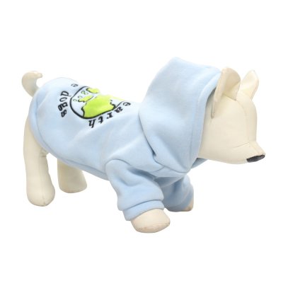 Толстовка для собак Foxie Earth голубая р. XL (длина спины 45см, обхват груди 58-62см)