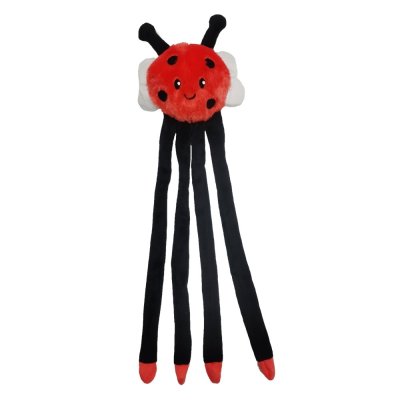 Игрушка для собак CHOMPER Flower Garden Божья коровка плюш 50 см с пищалкой и шуршалкой