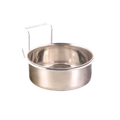 Миска для птиц TRIXIE с крепежом металлическая 7,5см