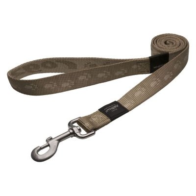 Rogz поводок удлиненный для собак особо крупных пород размер XL серии Alphinist - длина 180 см, золотистый