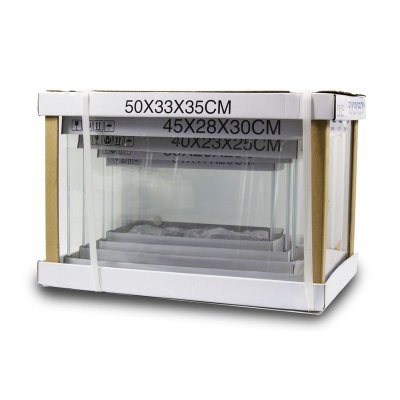 Prime аквариумный набор "Матрешка" 5 в 1, стекло OpticWhite 57, 37, 23, 16, 10 л