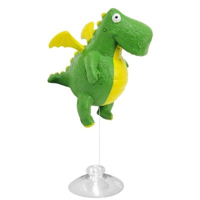 Prime декорация пластиковая "Зеленый дракончик", игрушка-поплавок 8х6,5х8,5 см