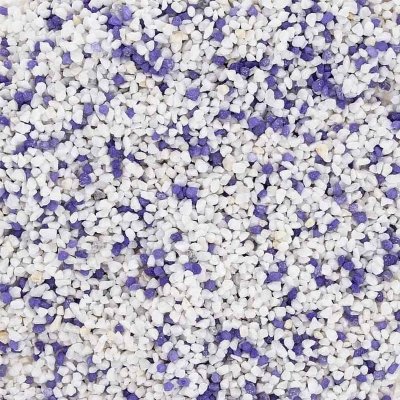 Prime грунт для аквариума, фиолетово-белый, 3-5 мм - 2,7 кг