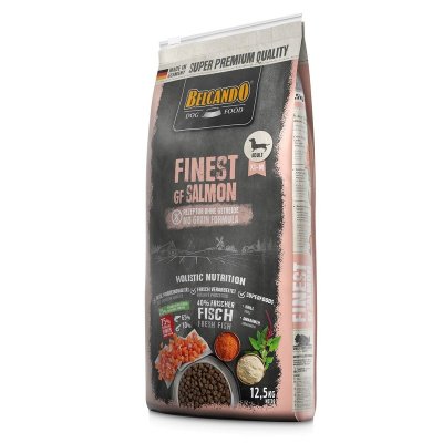 Belcando Finest Grain Free сухой беззерновой корм для привередливых собак мелких и средних пород с ЛОСОСЕМ