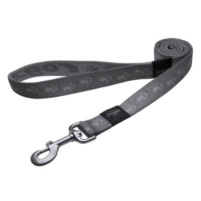 Rogz поводок удлиненный для собак особо крупных пород размер XL серии Alphinist - длина 180 см, серый