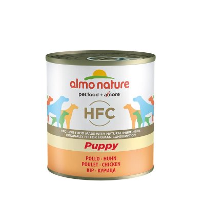 Almo Nature Classic Puppy Chicken влажный корм для щенков, с КУРИЦЕЙ, кусочки в бульоне, в консервах - 280 г (1 шт)