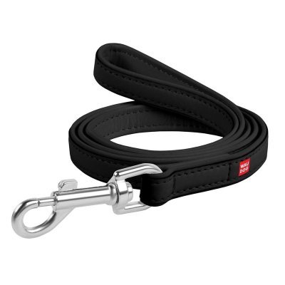Поводок Waudog ширина 18 мм, длина 122 смчерный