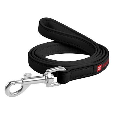 Поводок Waudog с рисунком я люблю свою собаку ширина 18 мм, длина 122 см черный