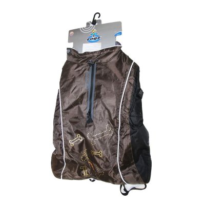 Rogz попона утепленная, длина спины собаки, светло-коричневая, 40x56x40 см