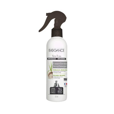Био-средство для удаления колтунов и облегчения расчесывания шерсти Biogance Xtra'Liss Detangler для кошек с протеинами риса и экстрактом овса - 250 мл