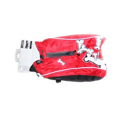 Rogz попона утепленная, длина спины собаки, красная, 40x56x40 см